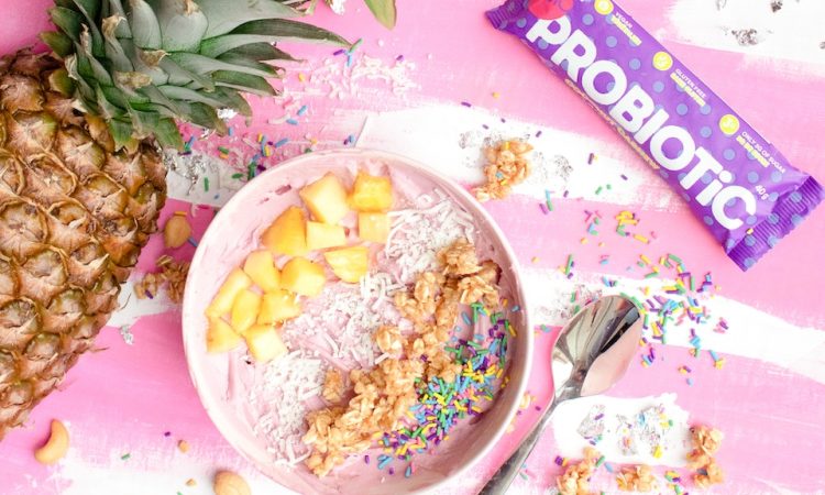 Pineapple Next To Bowl